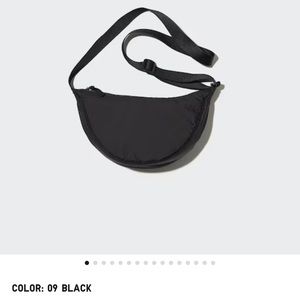 BNWT - uniqlo round mini shoulder bag